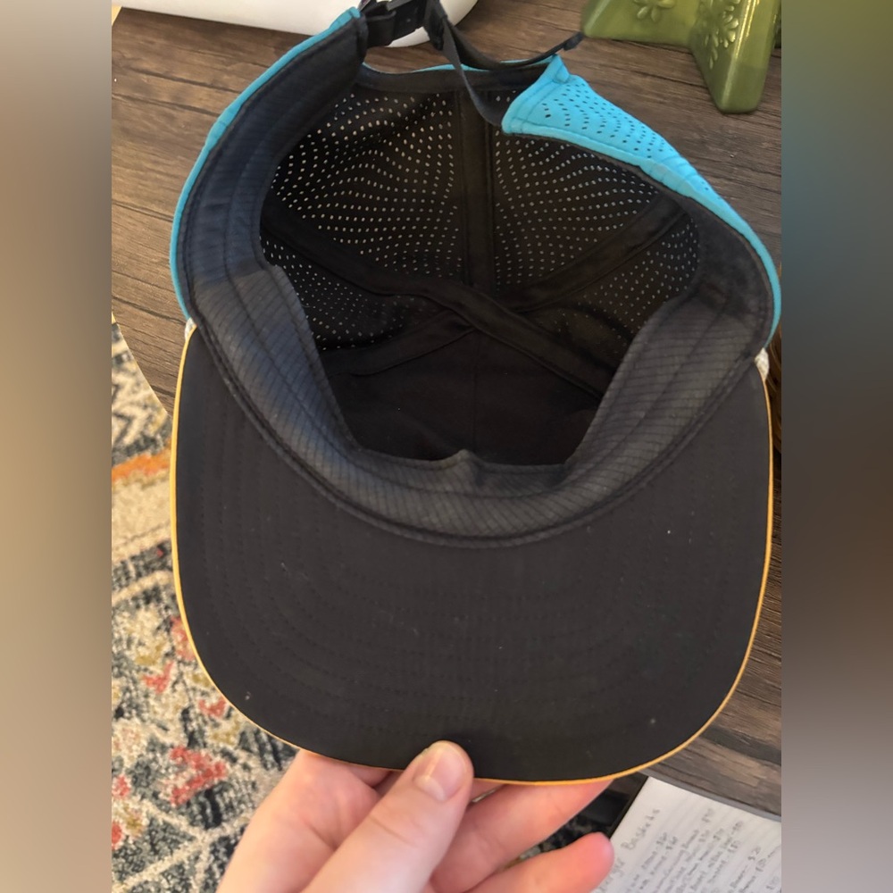 Patagonia Snowfarer Cap Belay Blue Recycled Nylon/Polyester Adjustable - Picture 2 of 4